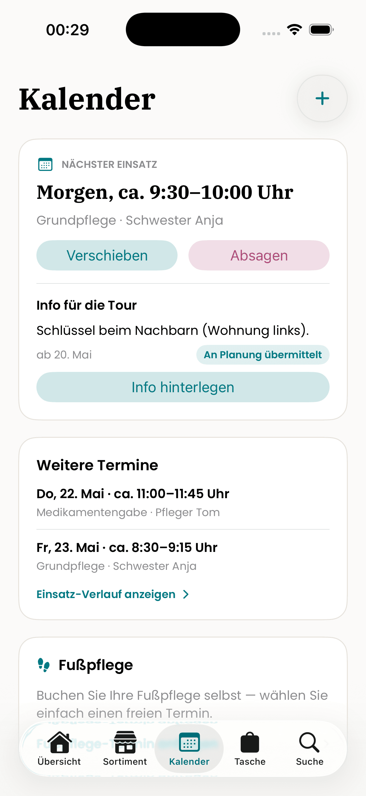 rima. — Termine als Zeitfenster